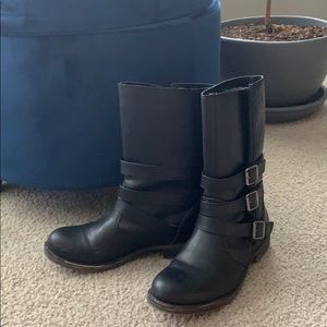 Rampage Ram-Rainy black boots